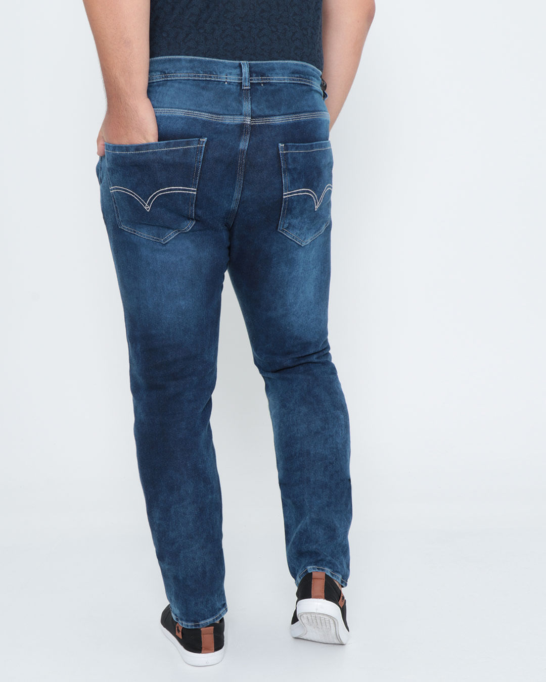 Calca-Jeans-Moleton-Masculina-Plus-Size-Marmorizado-Azul