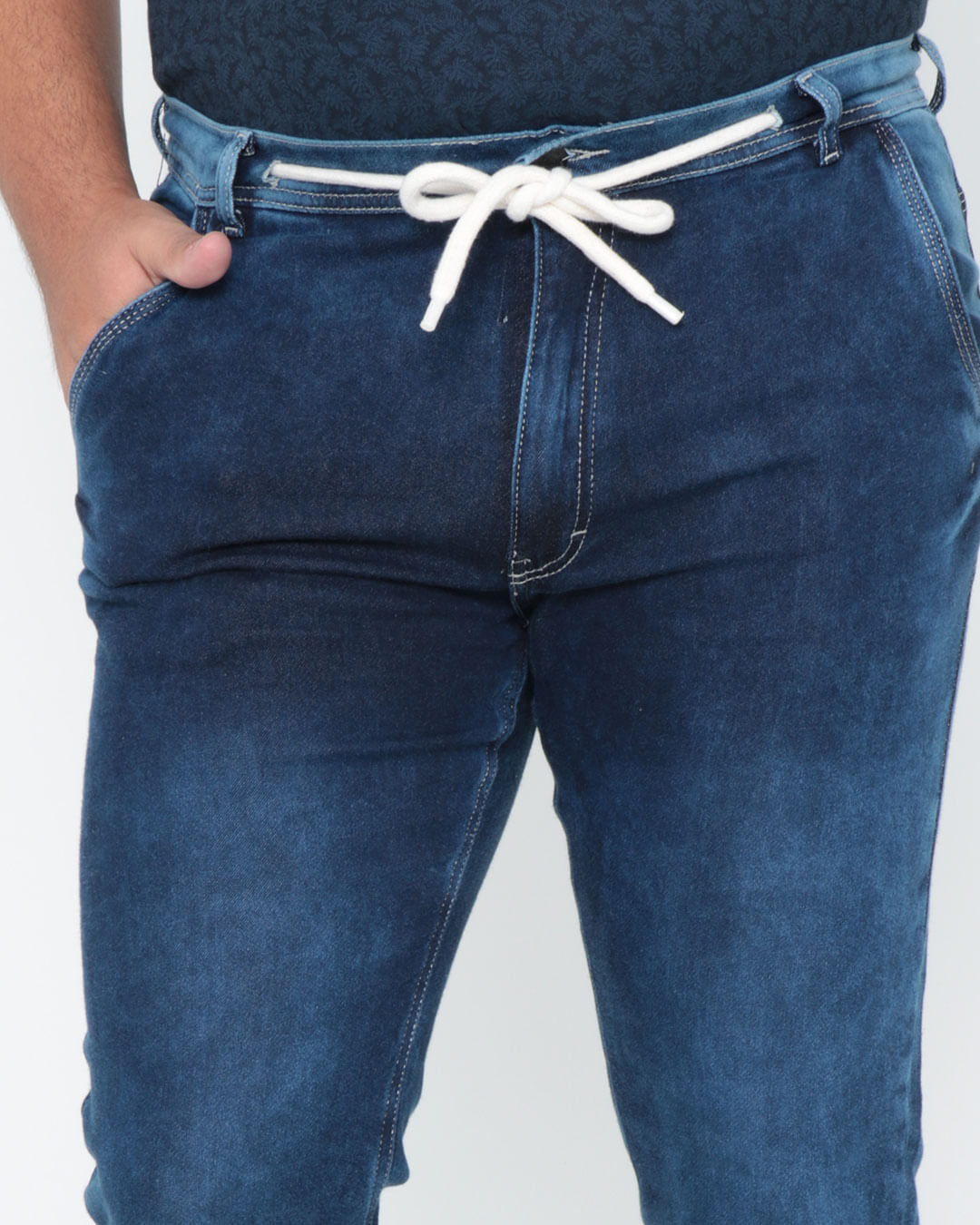 Calca-Jeans-Moleton-Masculina-Plus-Size-Marmorizado-Azul