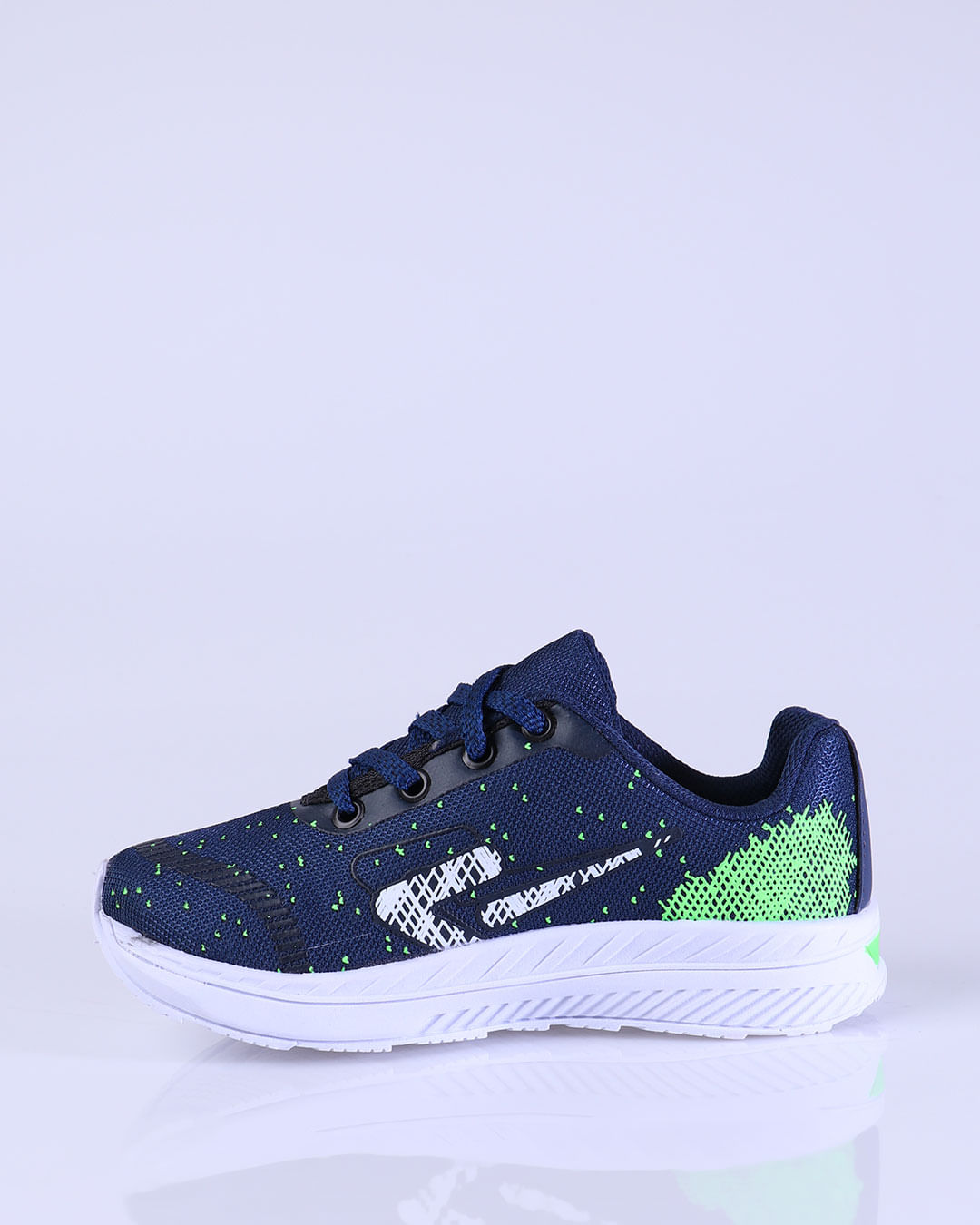 Tenis-Casual-Infantil-Estampado-Azul