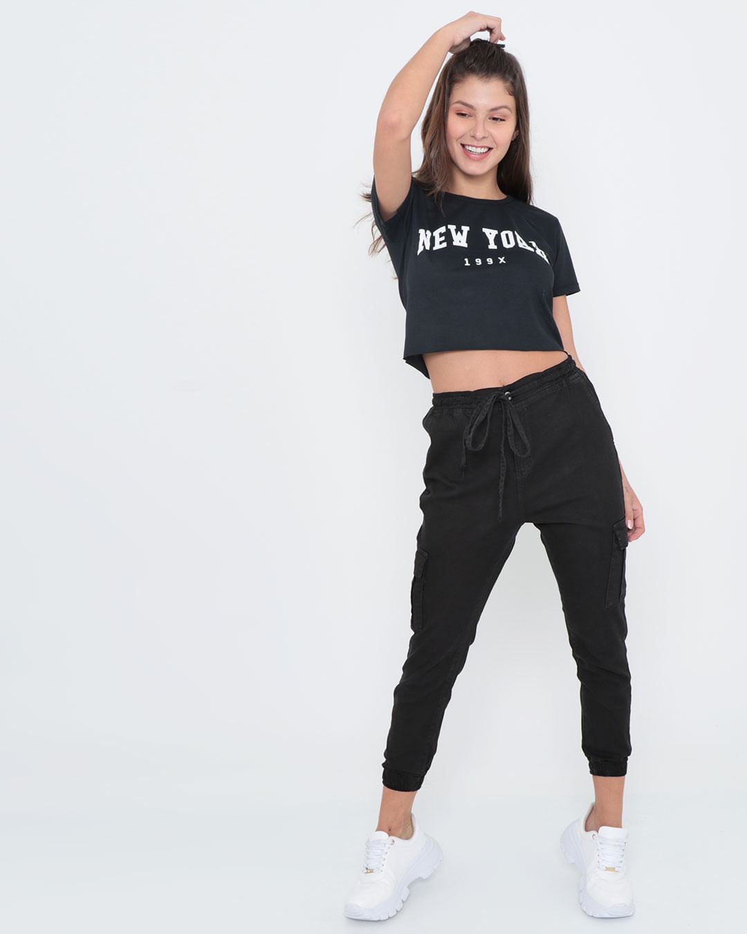 Blusa-Cropped-New-York-Preta