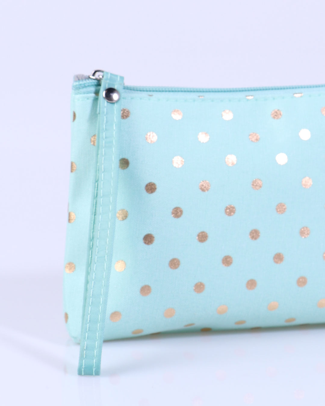 Necessaire-Estampa-Poa-Verde