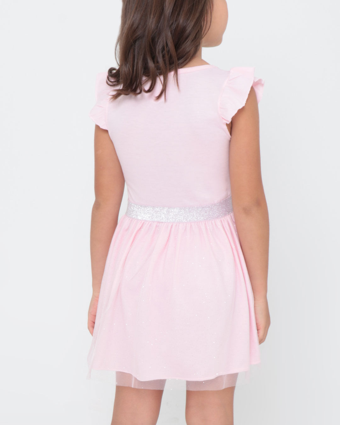 Vestido-Infantil-Tule-Unicornio-Rosa-Claro