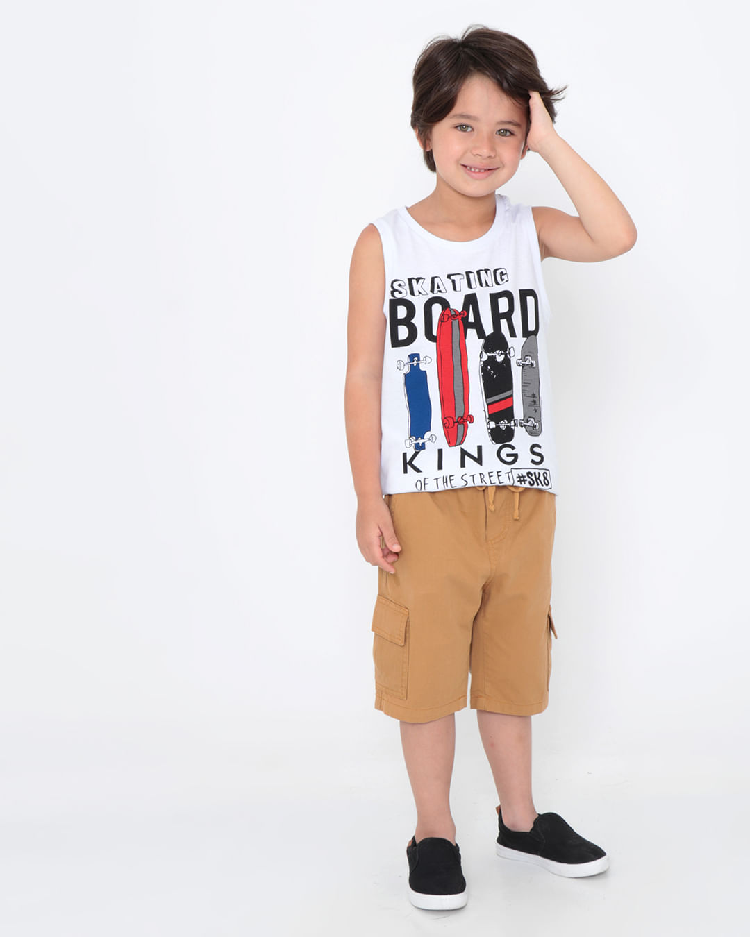 Regata-Infantil-Street-Estampada-Branca