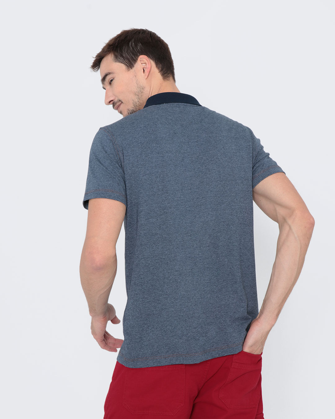 Polo-Masculina-Basica-Azul-Marinho