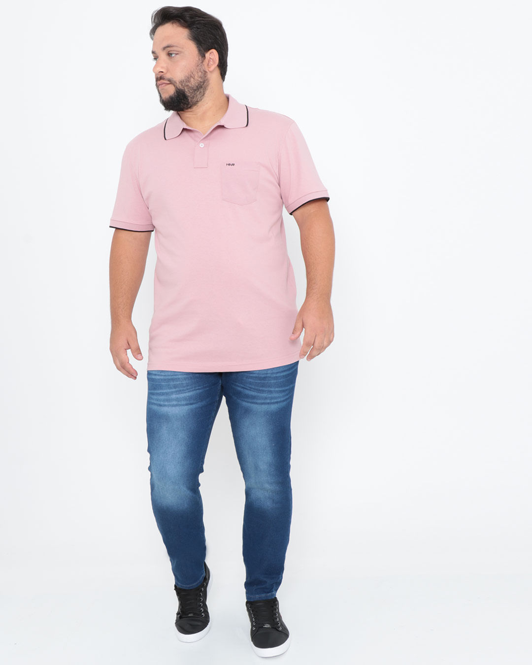 Polo-Masculina-Plus-Size-Lisa-Rose