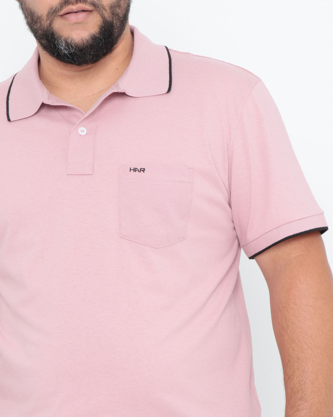 Polo-Masculina-Plus-Size-Lisa-Rose
