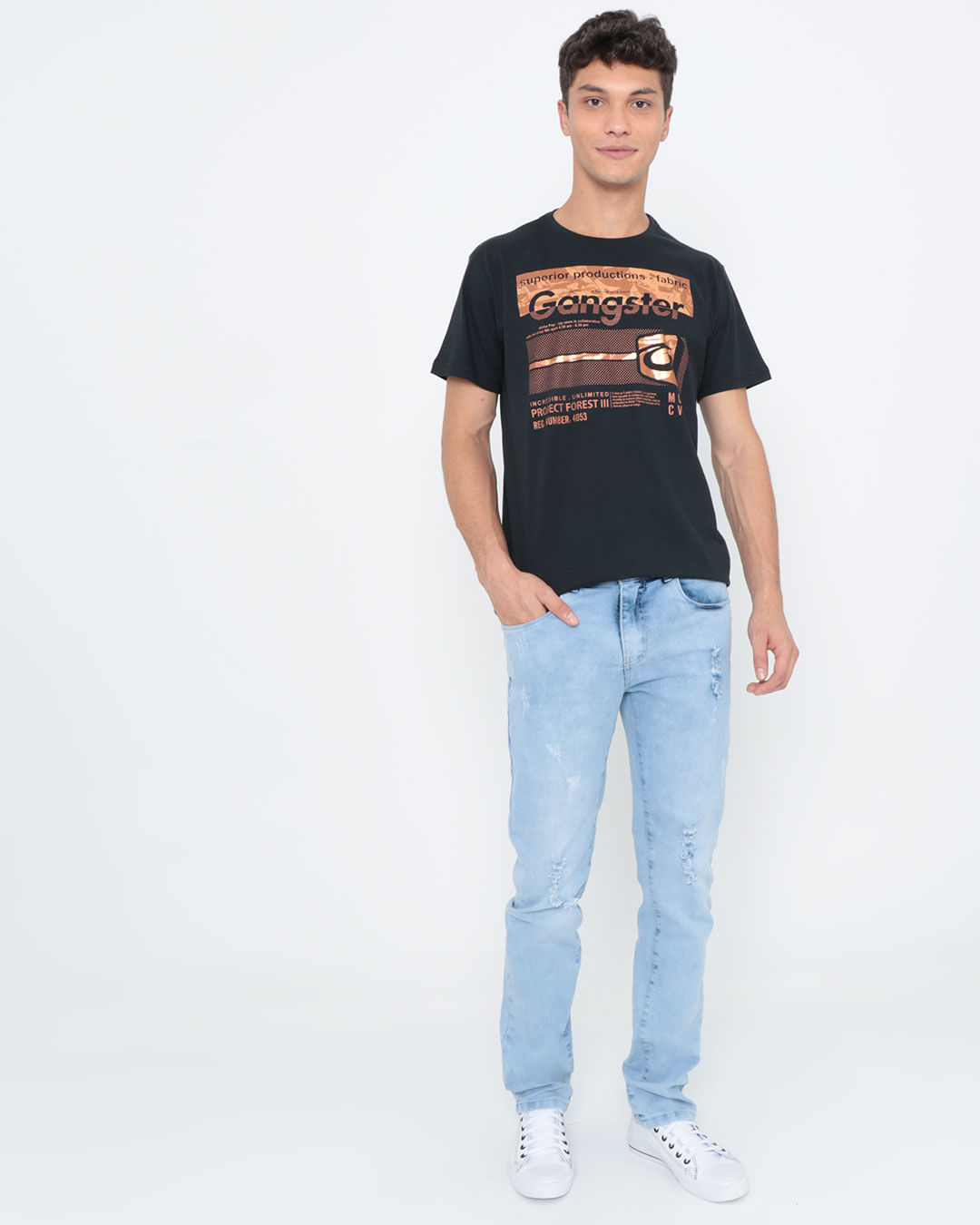 Calca-Jeans-Masculina-Destroyed-Azul-Claro