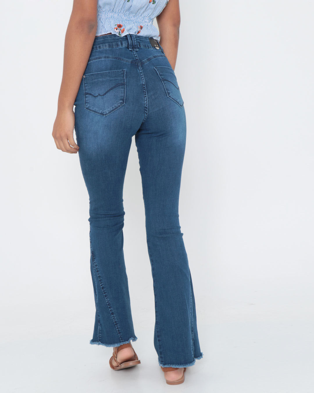 Calca-Jeans-Feminina-Flare-Azul