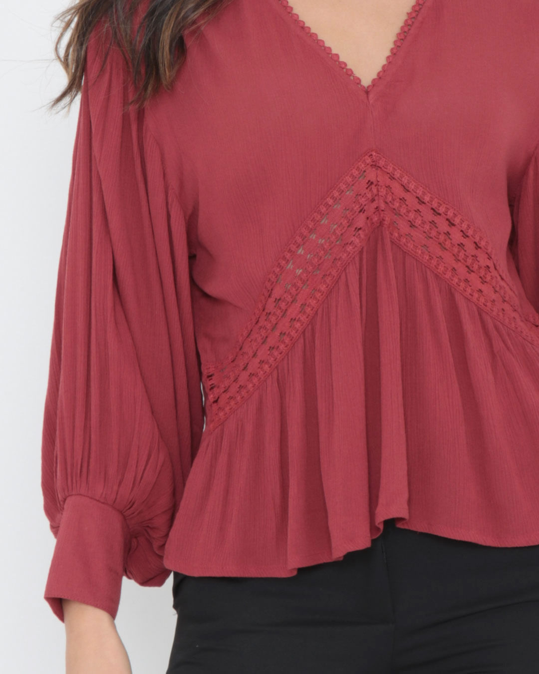 Blusa-Bata-Manga-Longa-Renda-Terracota