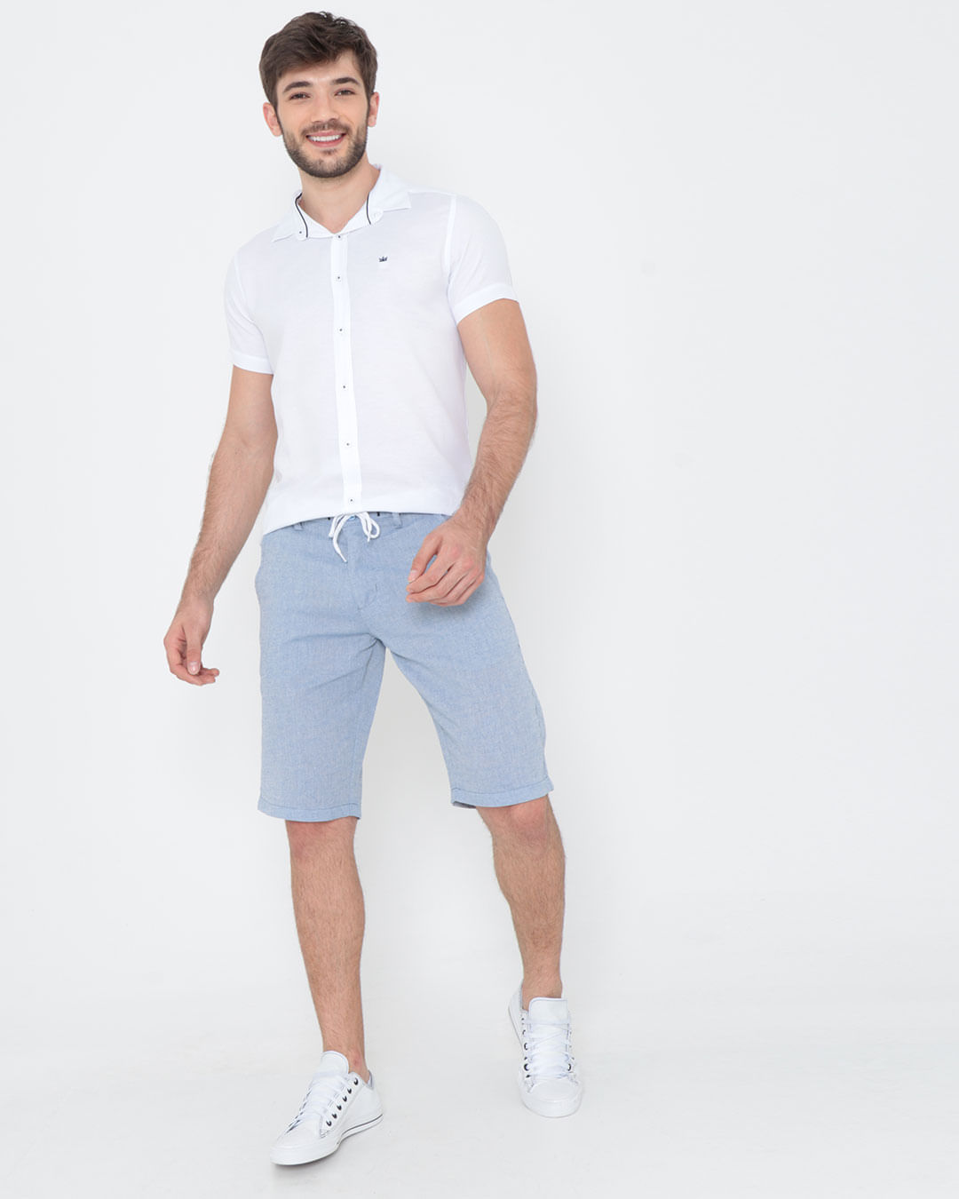 Bermuda-Masculina-Azul