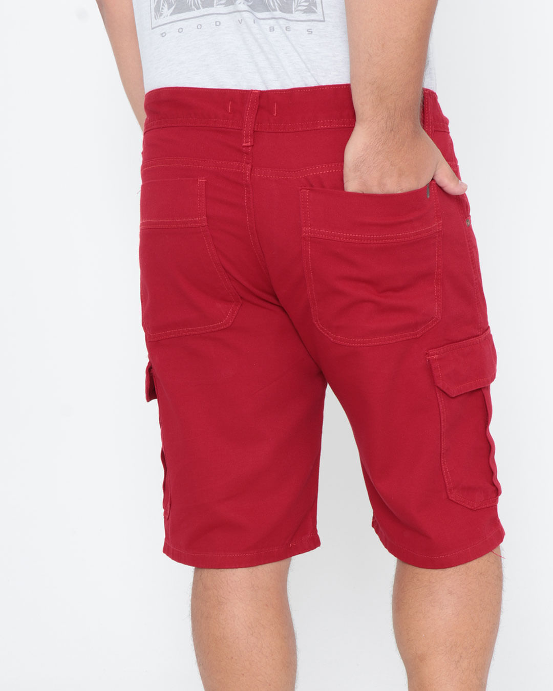 Bermuda-Sarja-Plus-Size-Cargo-Vermelha