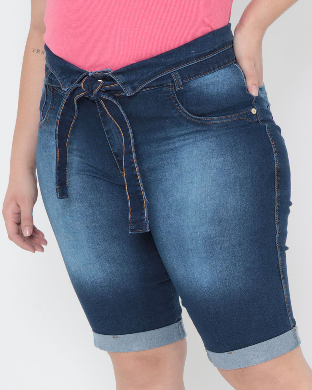 Bermuda-Feminina-Plus-Size-Clochard-Azul