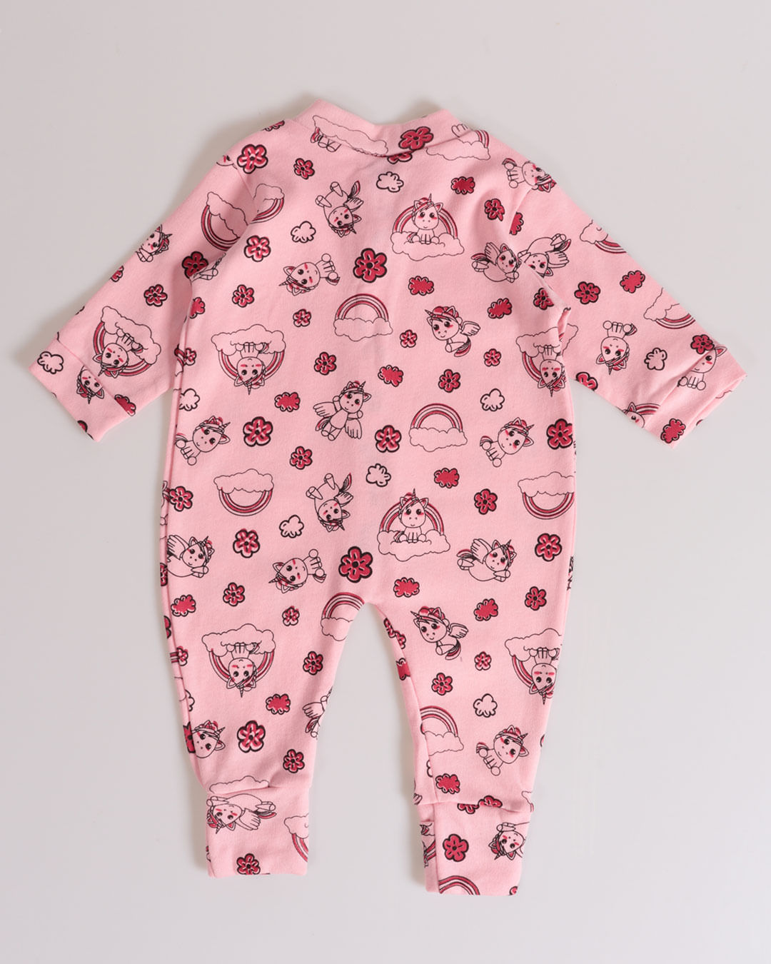 Macacao-Bebe-Unicornios-Rosa-Claro