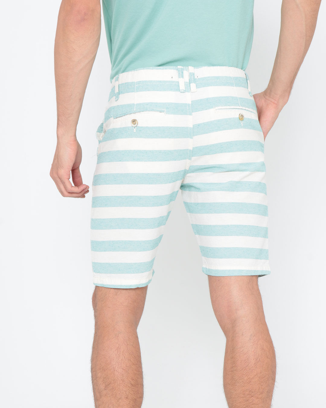 Bermuda-Sarja-Masculina-Listrada-Verde