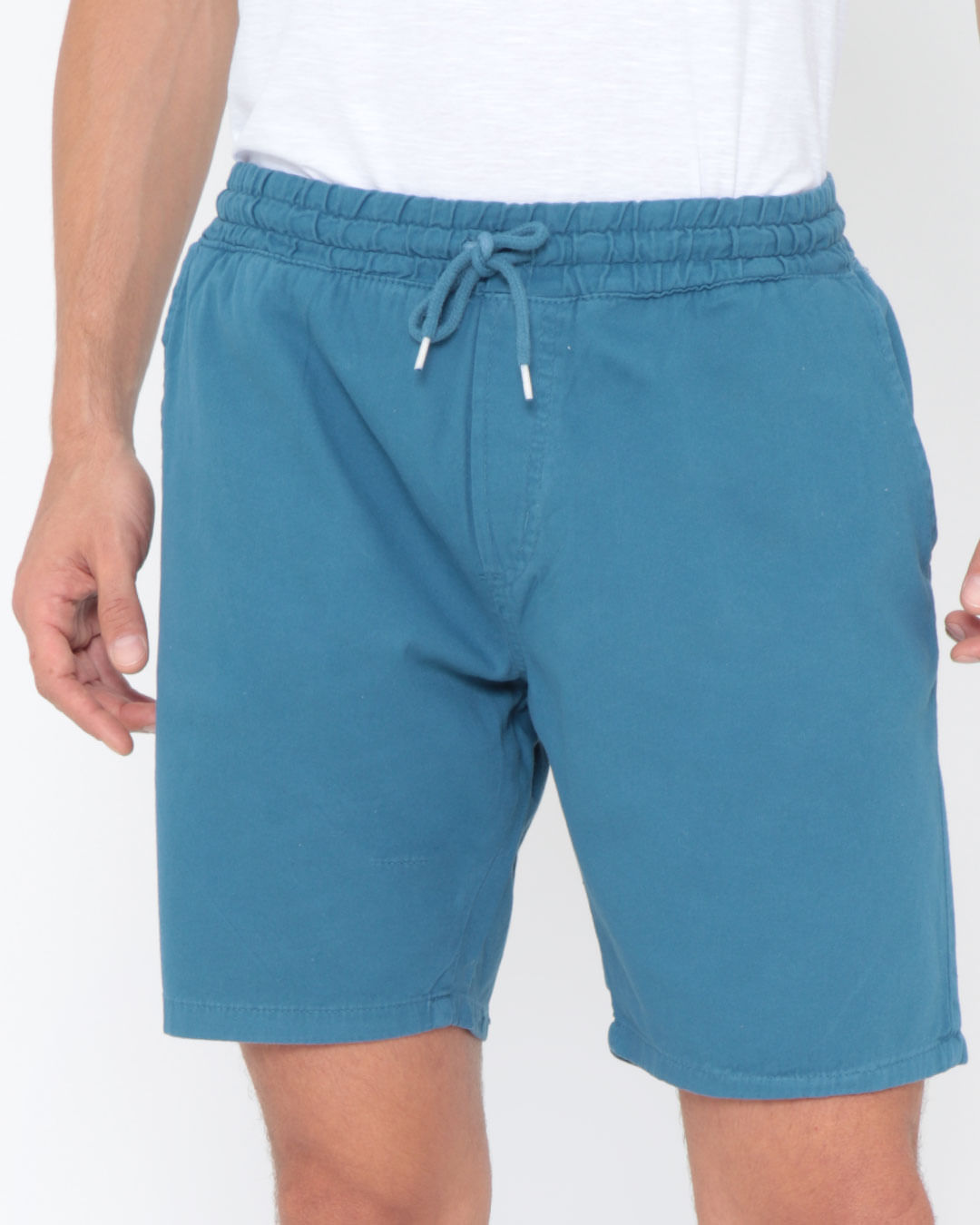 Bermuda-Masculina-Sarja-Azul-Escuro
