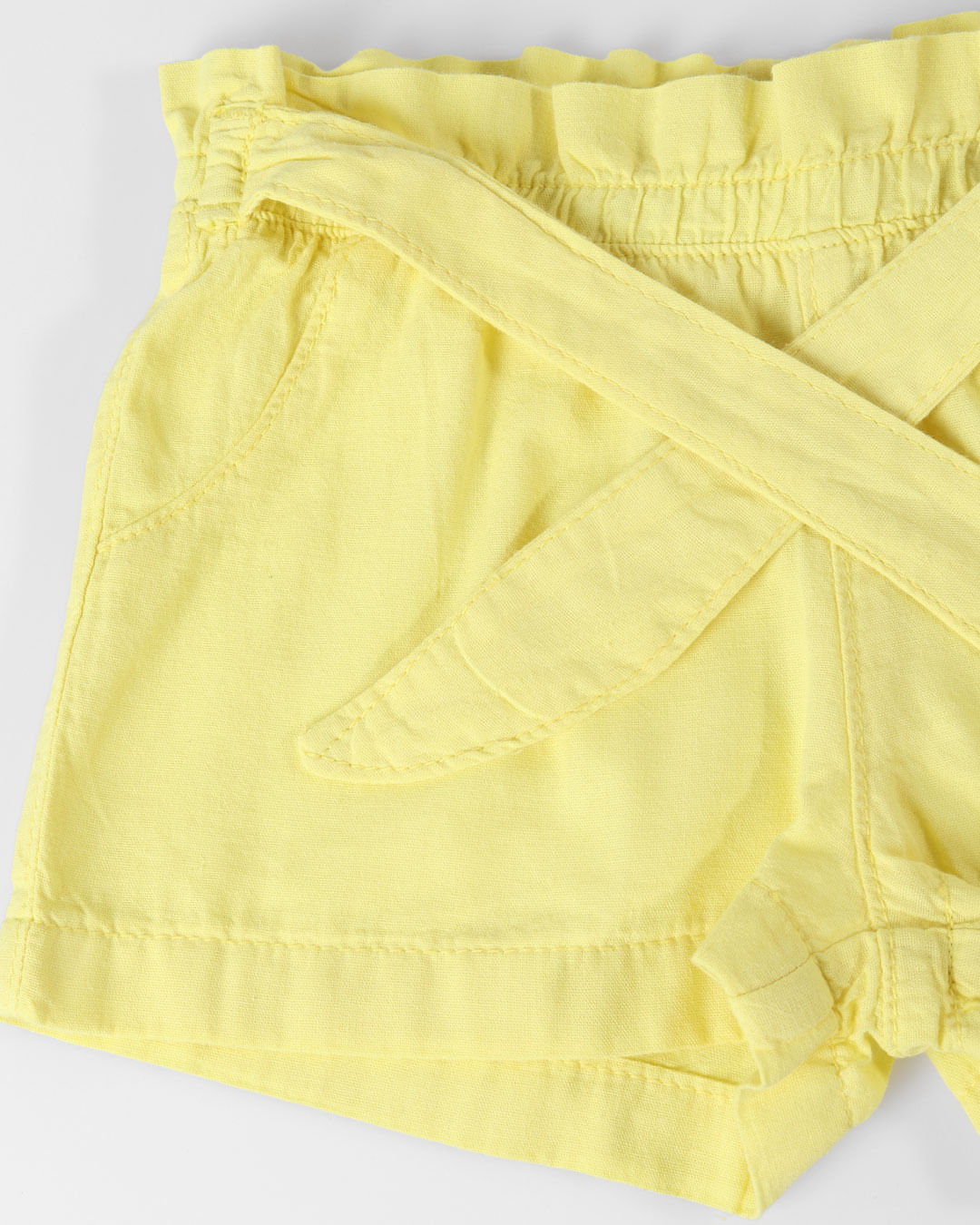 Short-Bebe-Babado-Amarelo