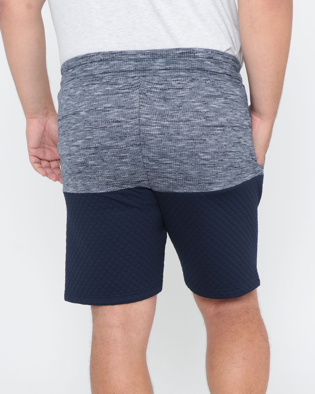 Bermuda-Plus-Size-Moletom-Recorte-Flame-Marinho