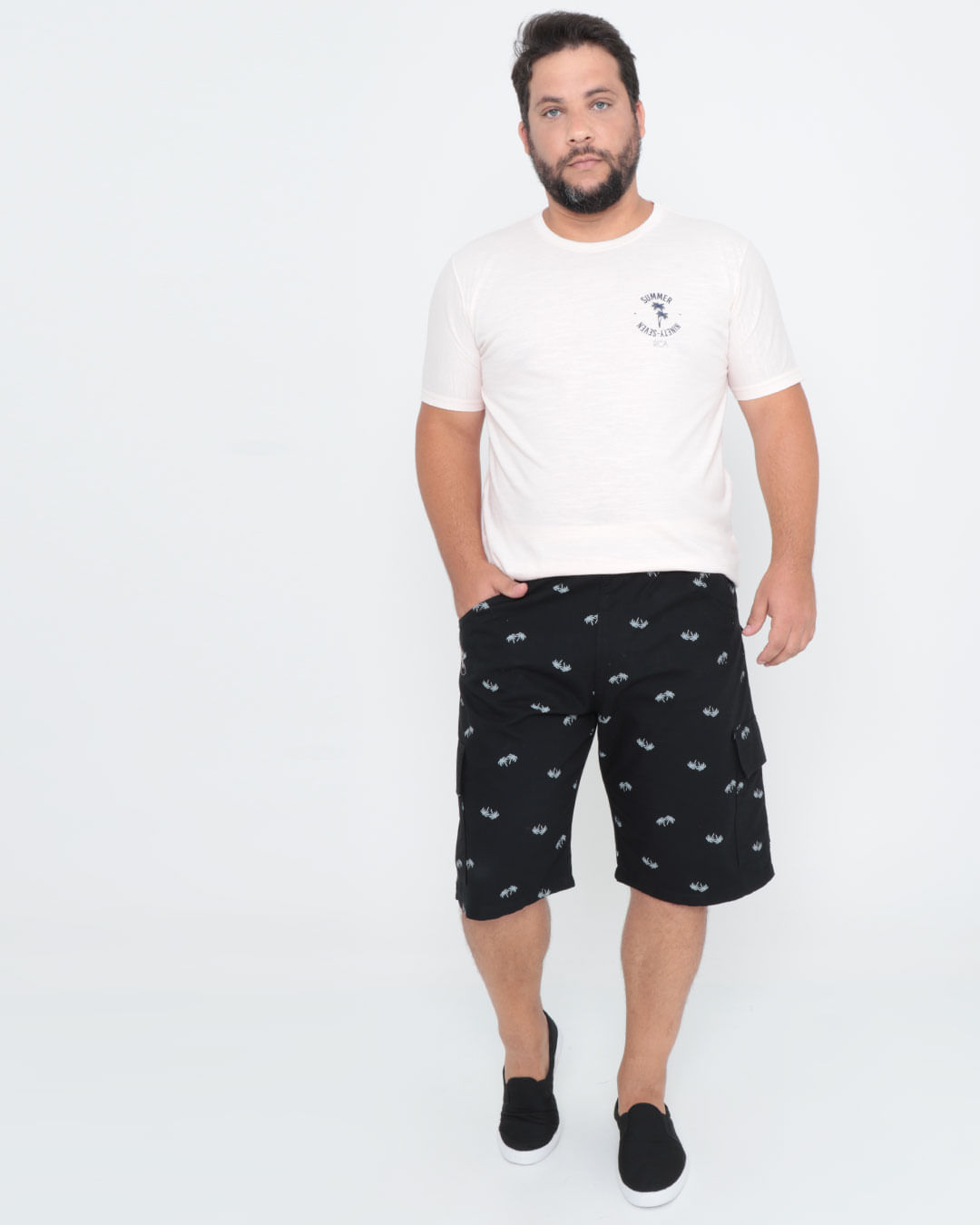 Camiseta-Plus-Size-Flame-Estampa-Surf-Rosa-Claro
