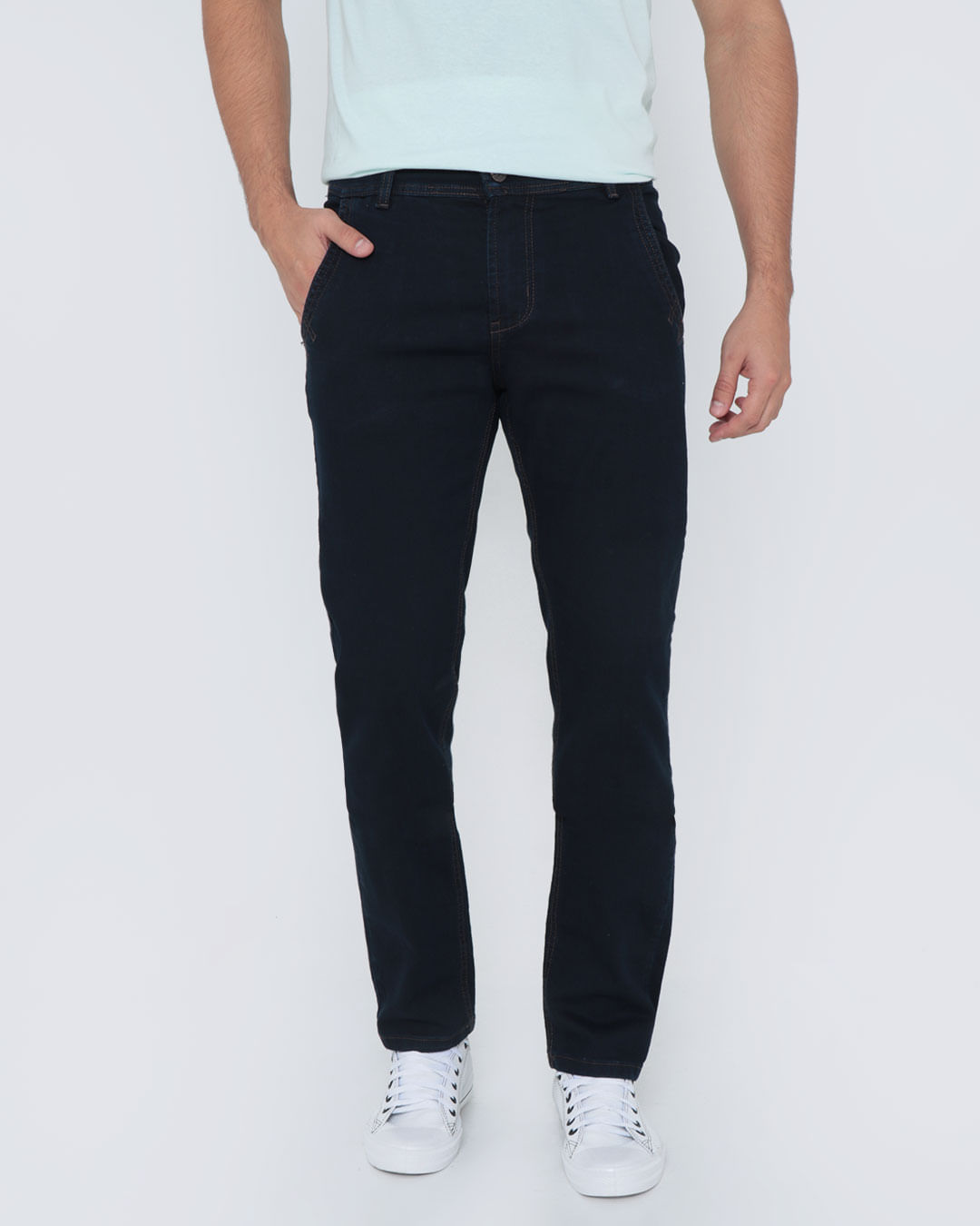 Calca-Masculina-Plus-Size-Sawary-Jeans-Azul-Escuro