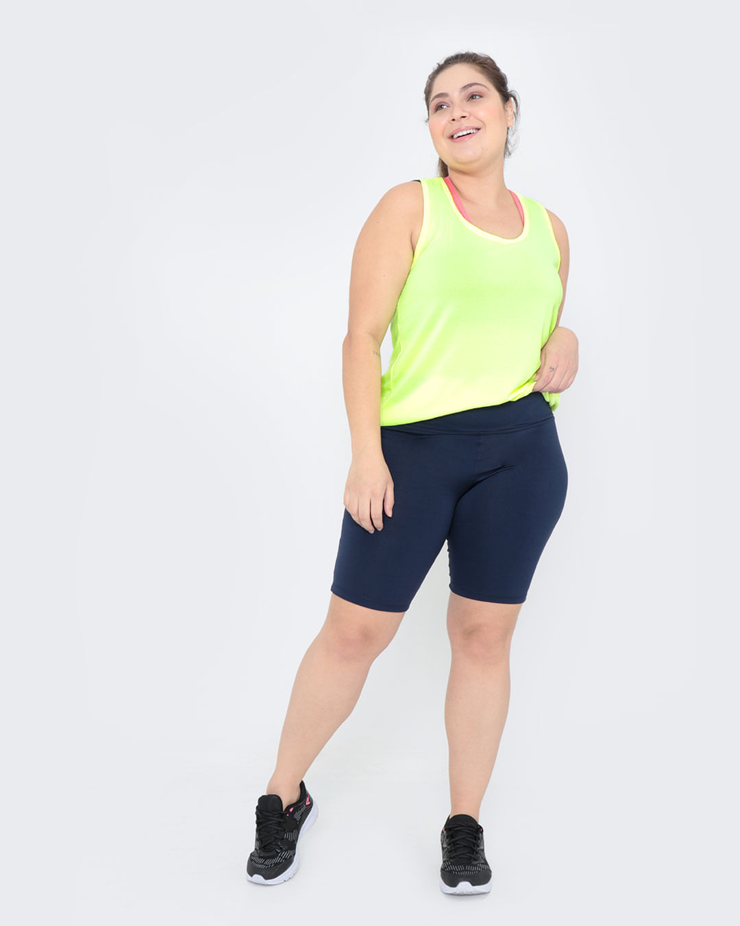 Regata-Feminina-Plus-Size-Nadador-Neon-Verde
