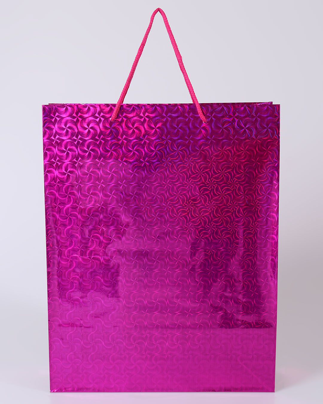 Sacola-para-Presente-Trevos-Holograficos-Rosa
