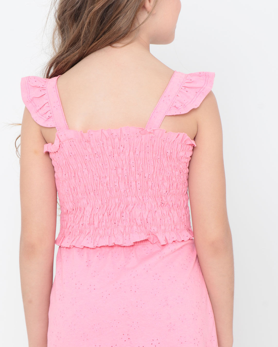 Blusa-Infantil-Lastex-Laise-Rosa