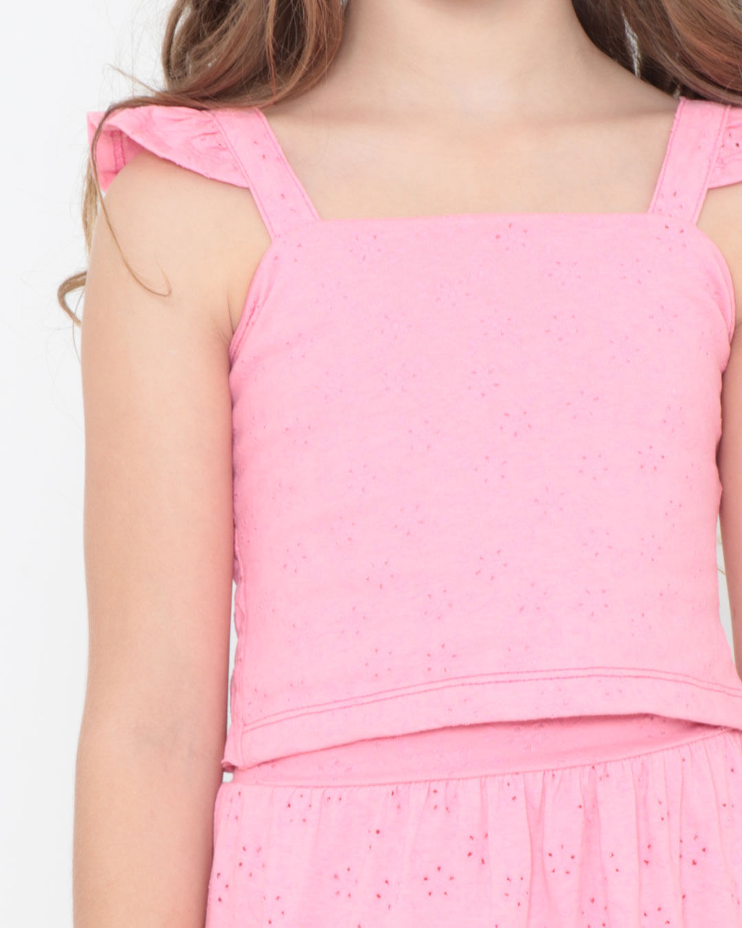 Blusa-Infantil-Lastex-Laise-Rosa