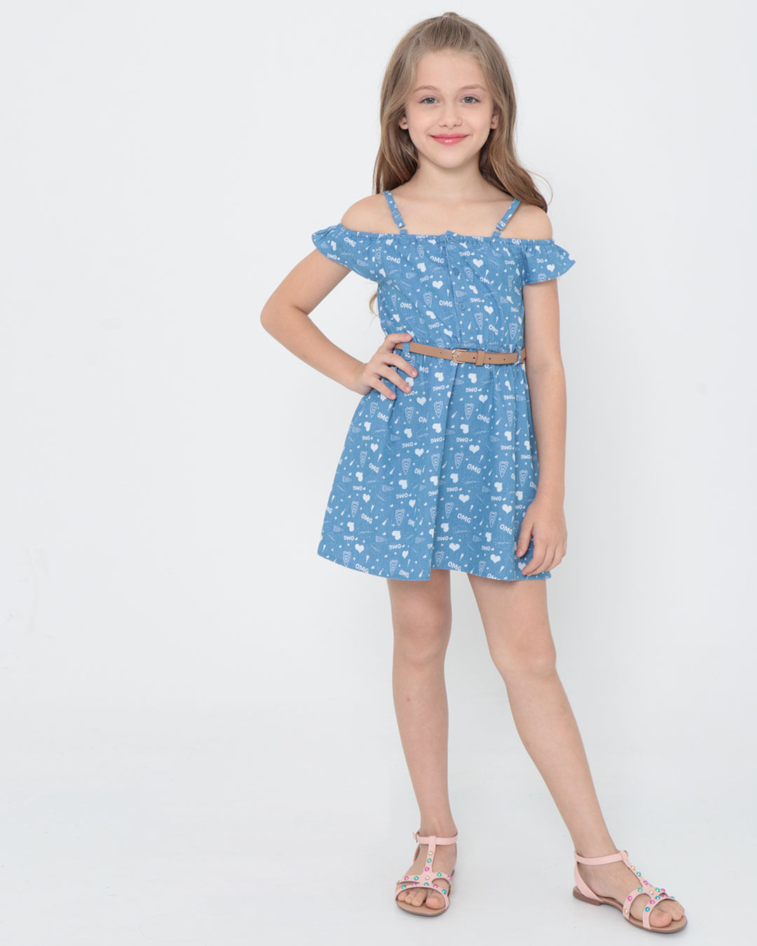 Vestido-4085-C-Cinto-Mc--Lc--48---Azul-Claro