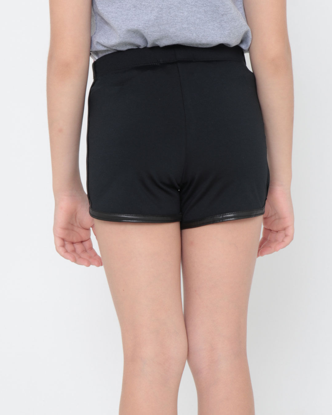 Short-Infantil-Liso-Friso-Preto