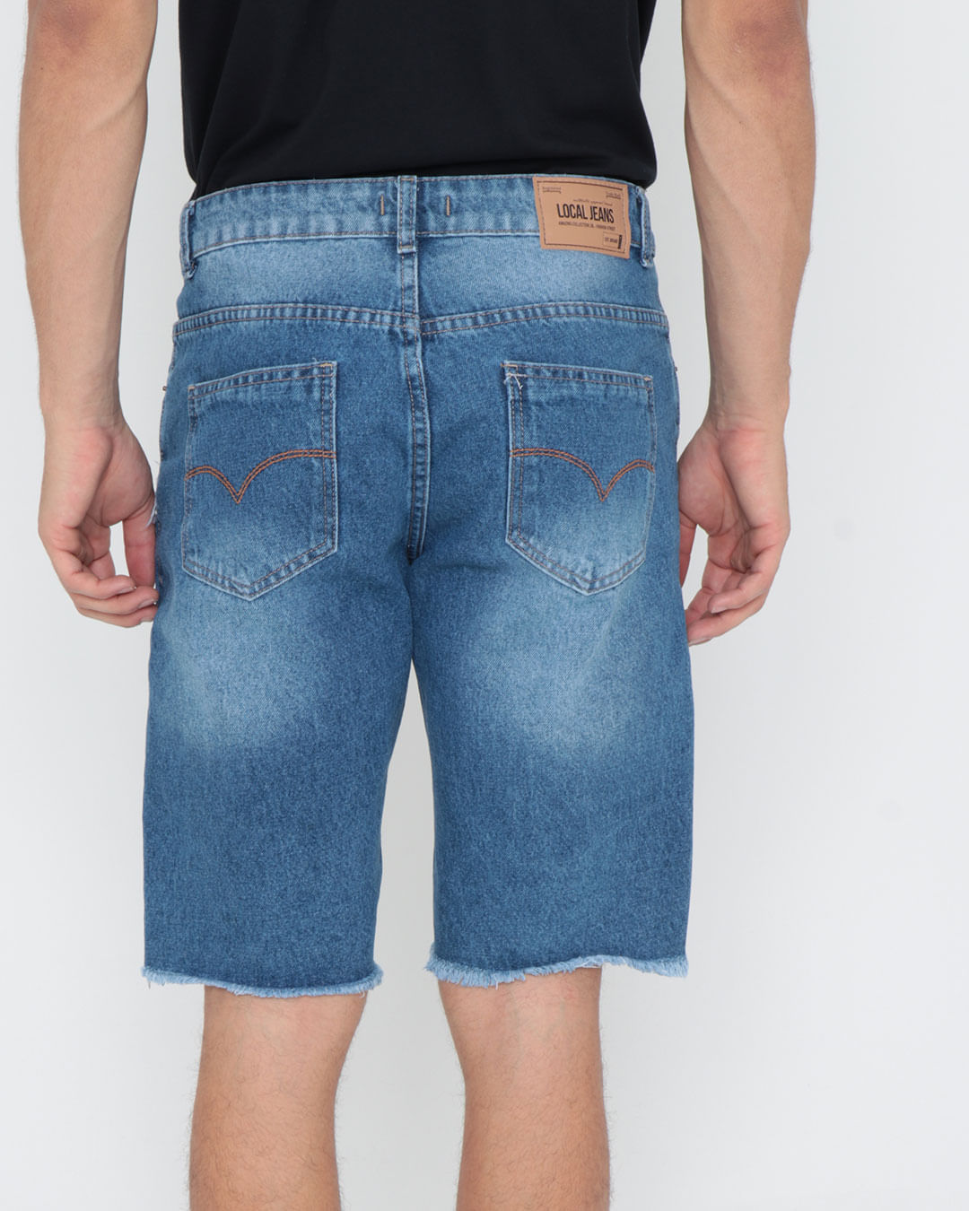 Bermuda-Jeans-Masculina-Destroyed-Azul