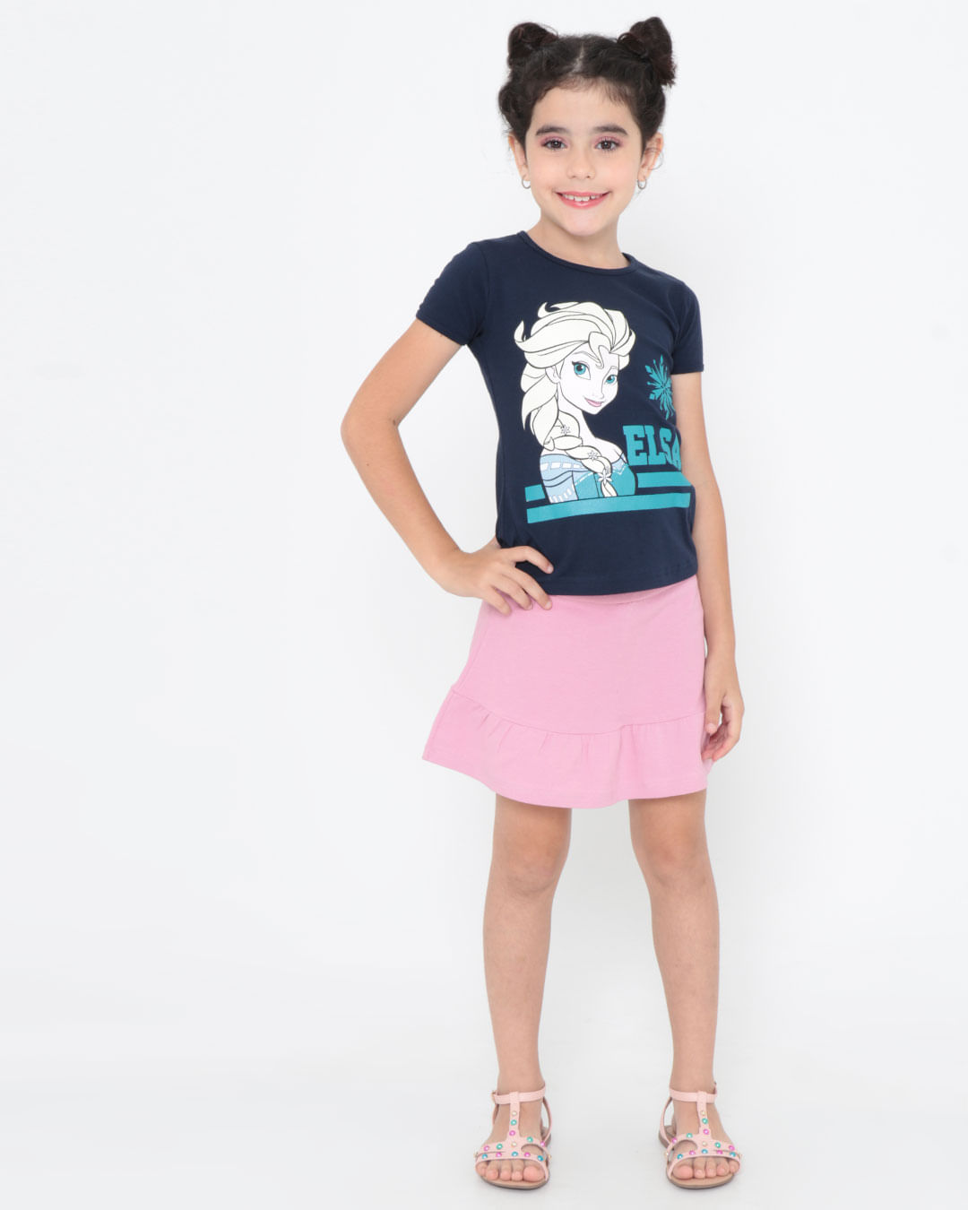 Blusa-Infantil-Elsa-Frozen-Disney-Azul-Marinho