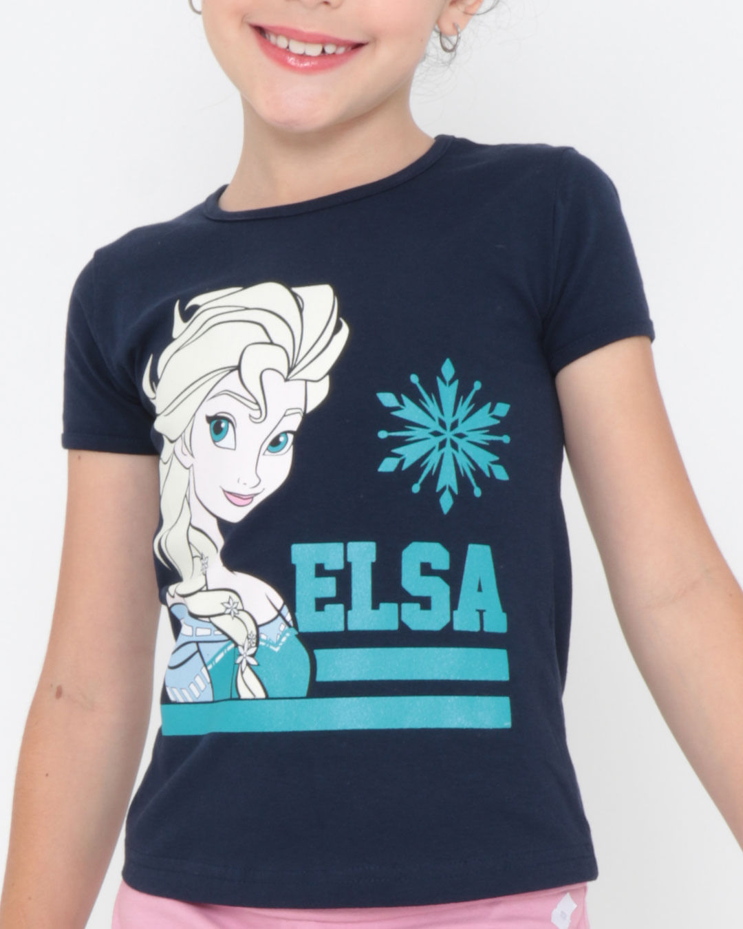 Blusa-Infantil-Elsa-Frozen-Disney-Azul-Marinho