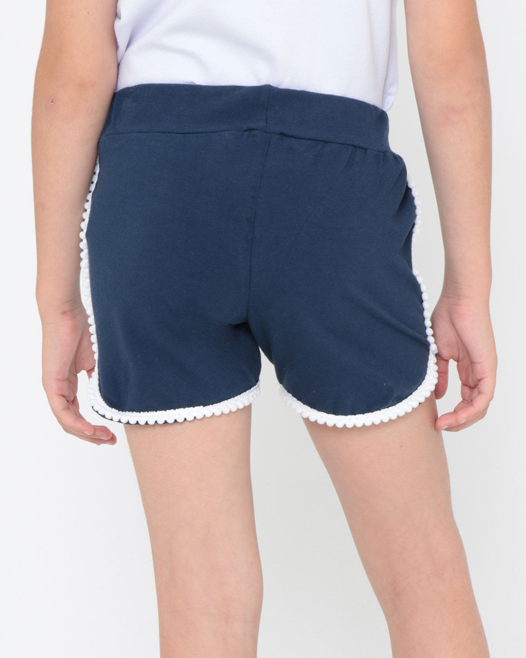 Short-Infantil-Pompom-Azul-Marinho