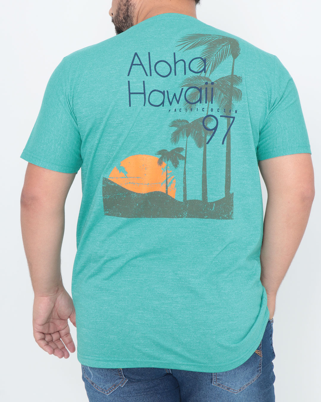 Camiseta-Plus-Size-Flame-Estampa-Surf-Verde