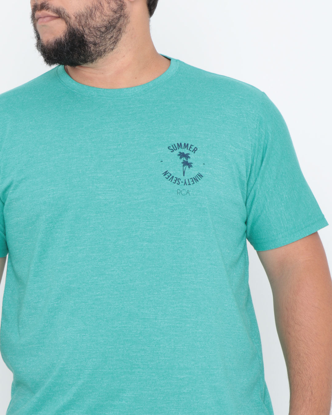 Camiseta-Plus-Size-Flame-Estampa-Surf-Verde