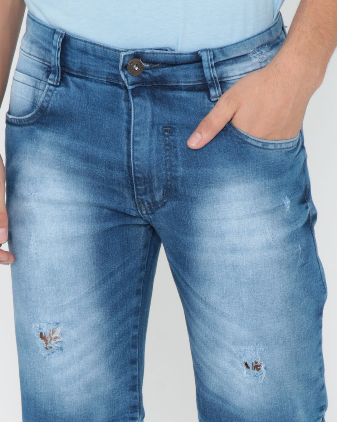 Bermuda-Jeans-Masculina-Elastano-Delave-Azul