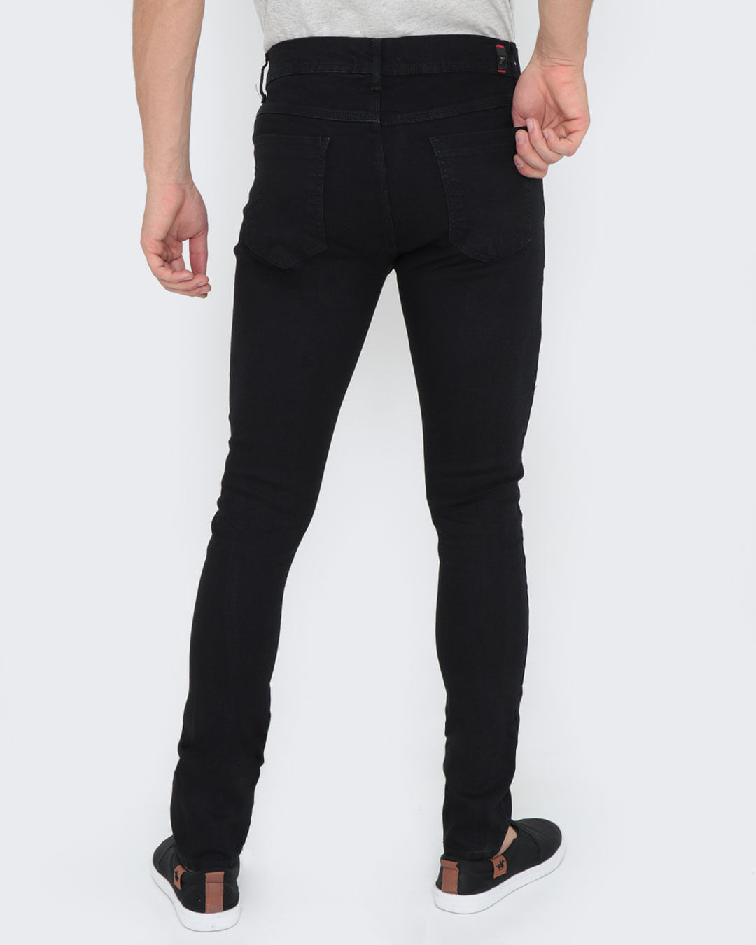 Calca-Jeans-Masculina-Destroyed-Preta