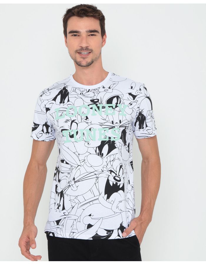 Camiseta-Trw121055-Looney-Tunes---Branco