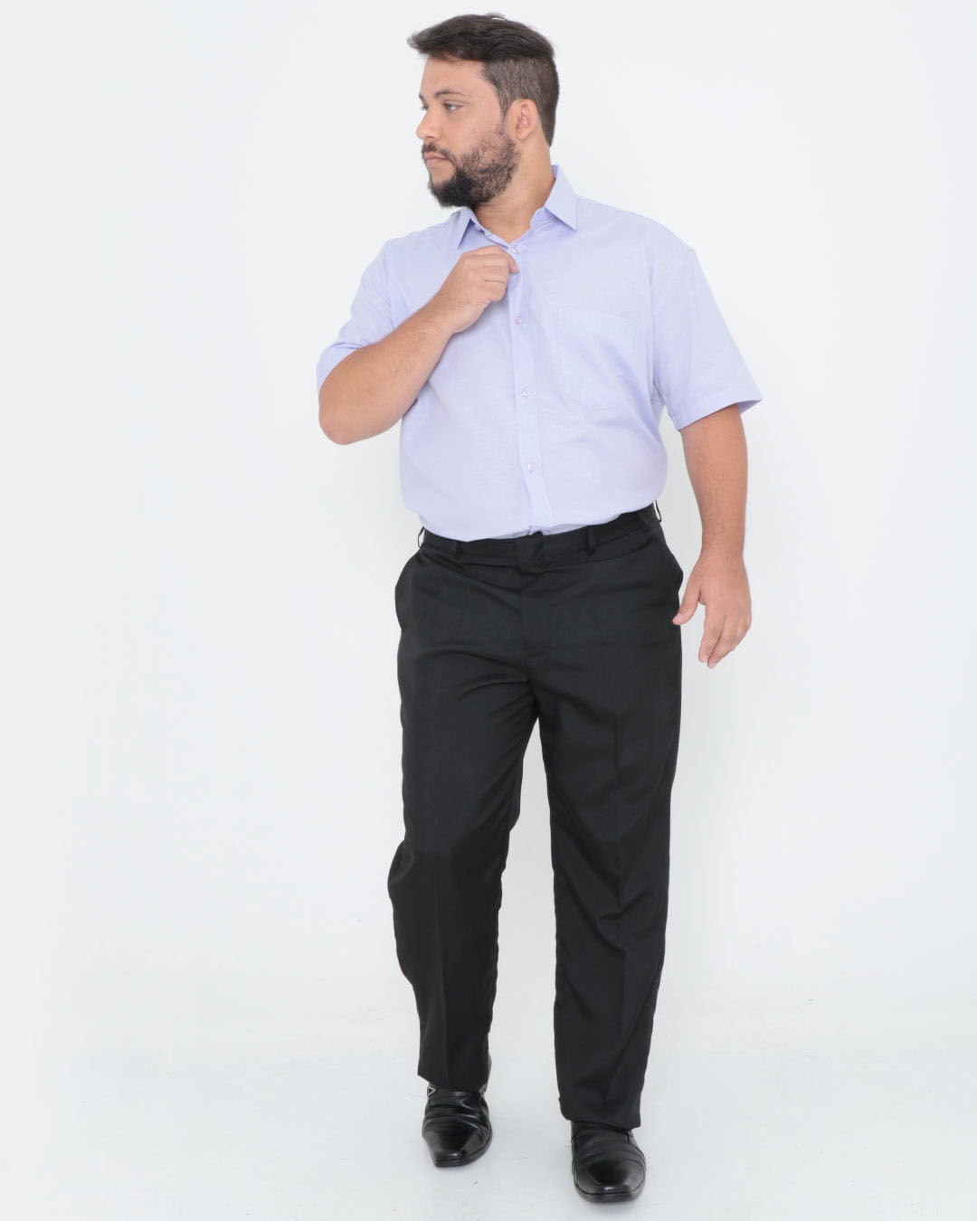 Camisa-Masculina-Plus-Size-Lisa-Lilas