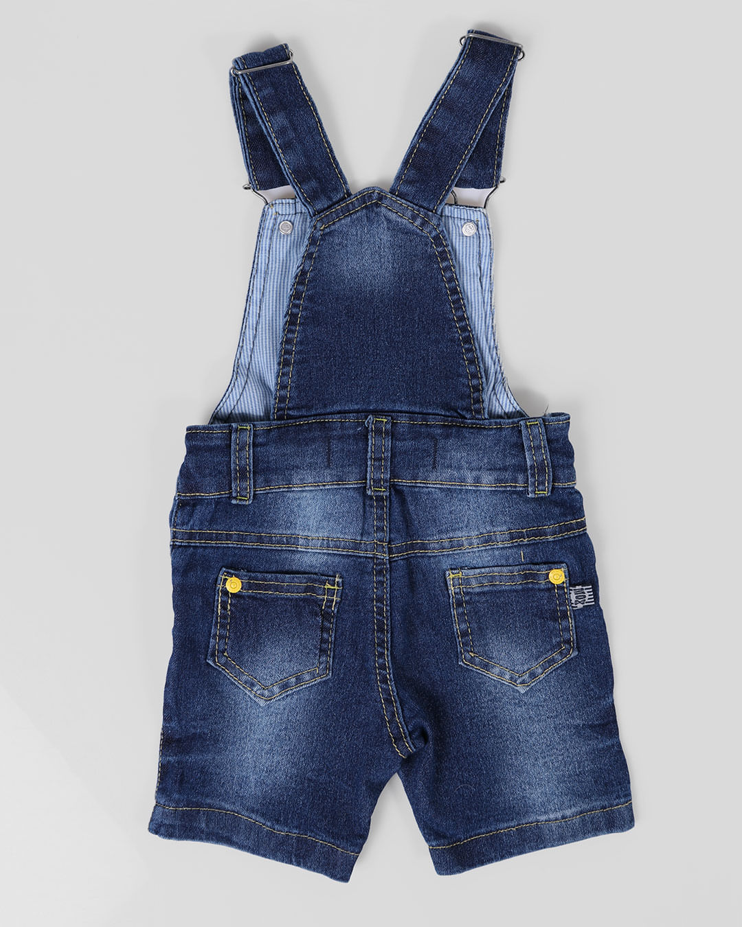 Jardineira-Jeans-Bebe-Botoes-Azul