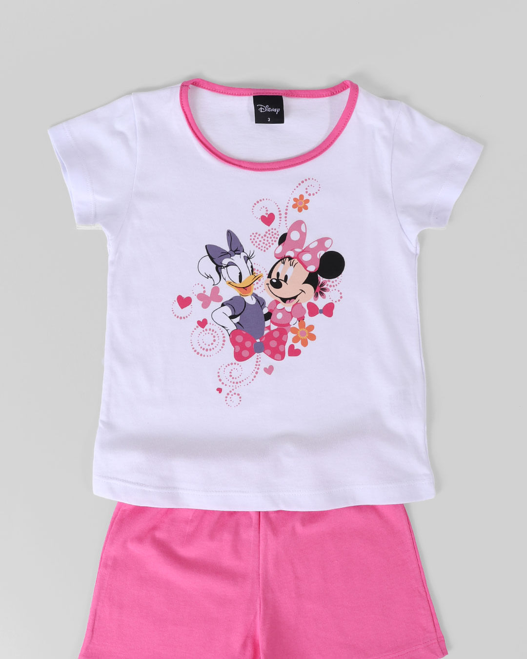 Pijama-Bebe-Minnie-e-Margarida-Disney-Branco