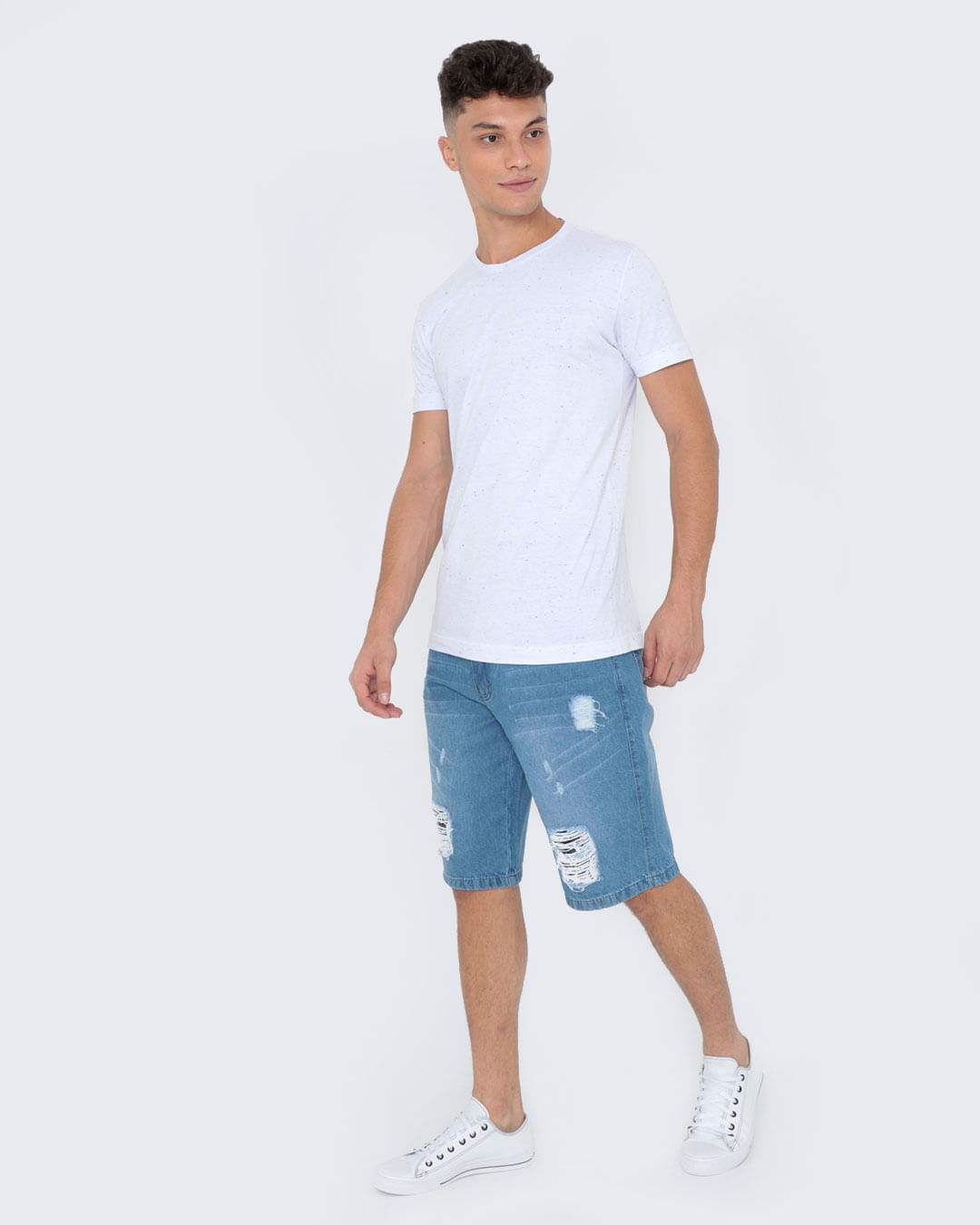 Bermuda-Jeans-Masculina-Destroyed-Azul