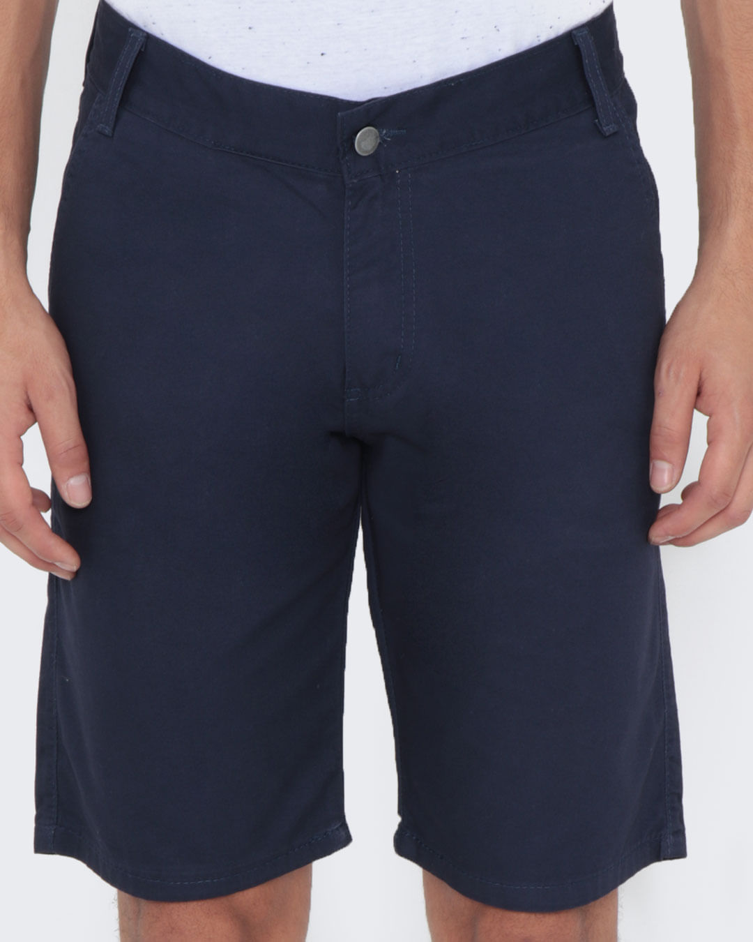 Bermuda-Masculina-Sarja-Lisa-Azul-Marinho