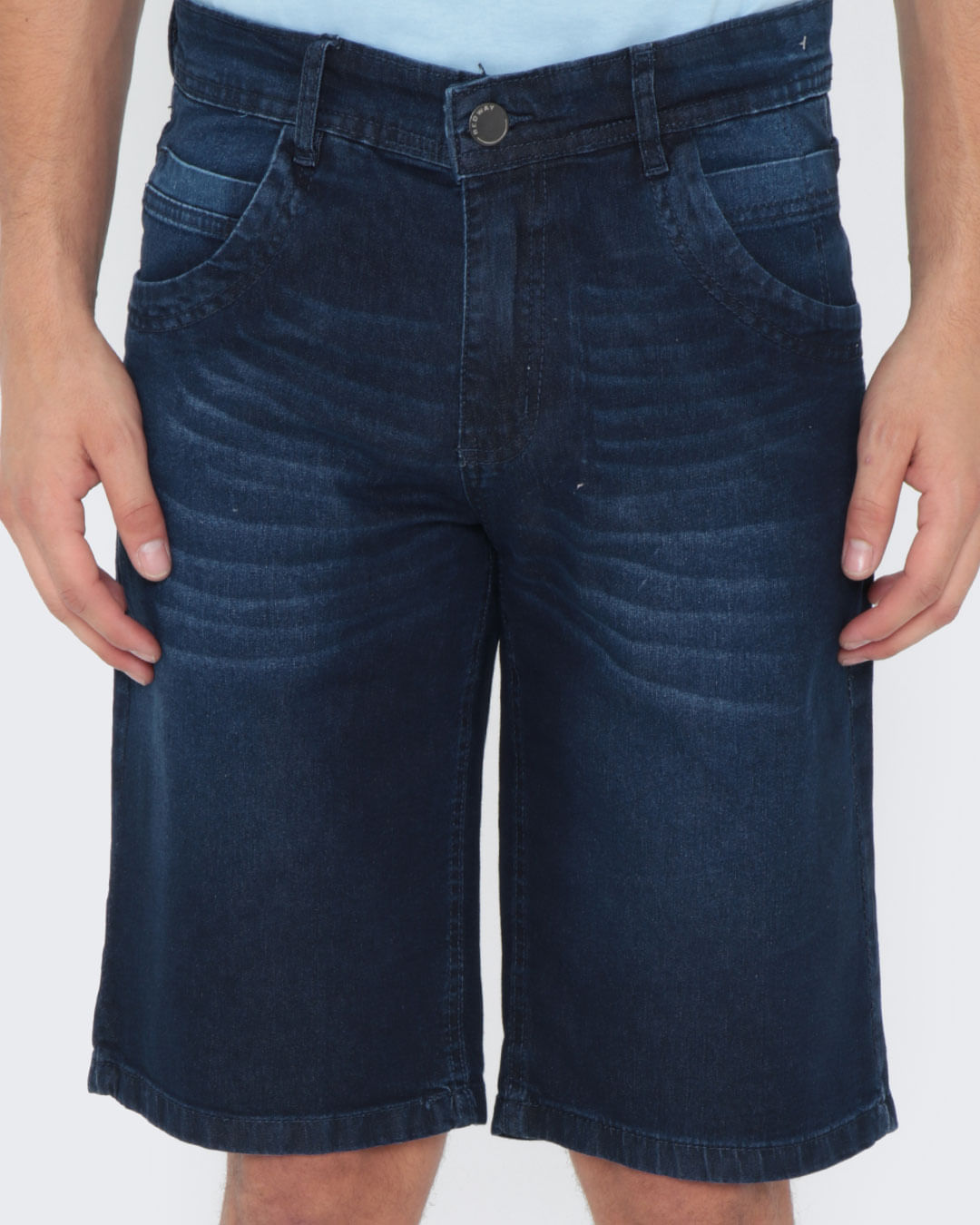 Bermuda-Jeans-Masculina-Stretch-Azul