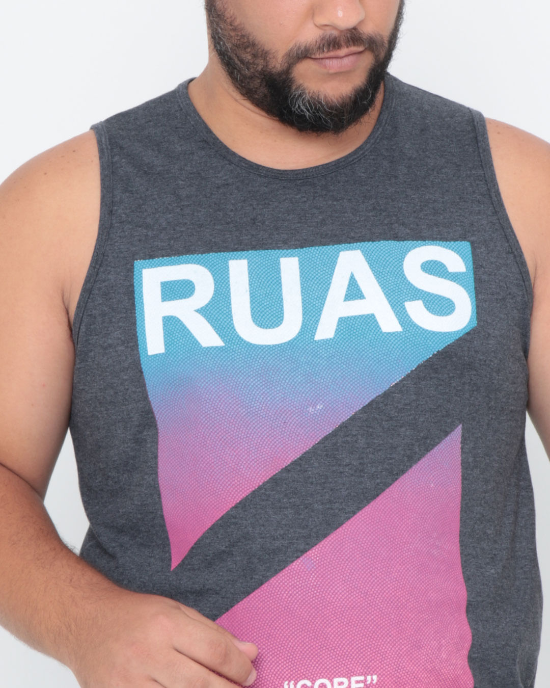 Regata-Plus-Size-Estampa-Degrade-Cinza