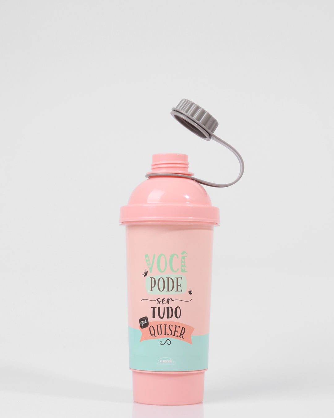 Garrafa-Shakeira-Frase-580ml-Rosa