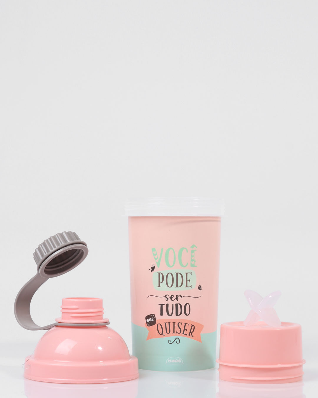 Garrafa-Shakeira-Frase-580ml-Rosa