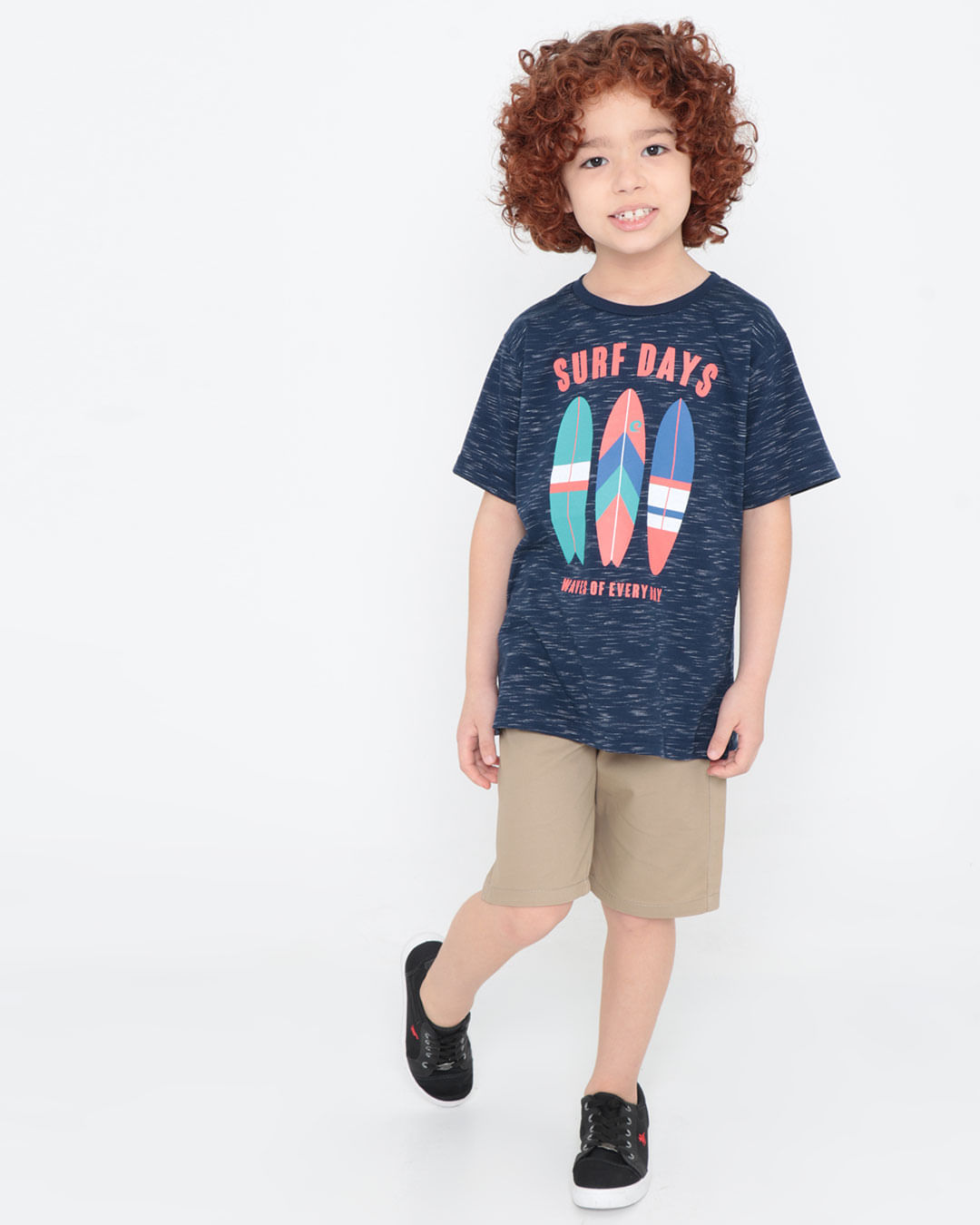 Camiseta-Infantil-Flame-Azul-Marinho