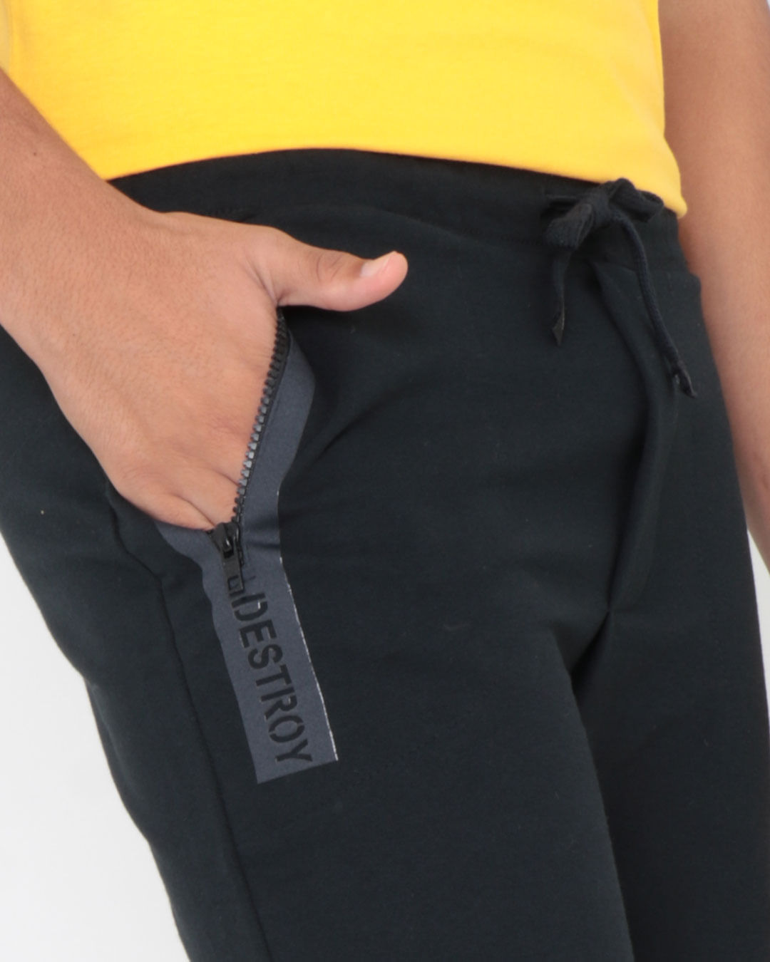 Bermuda-Masculina-Moletinho-Preta