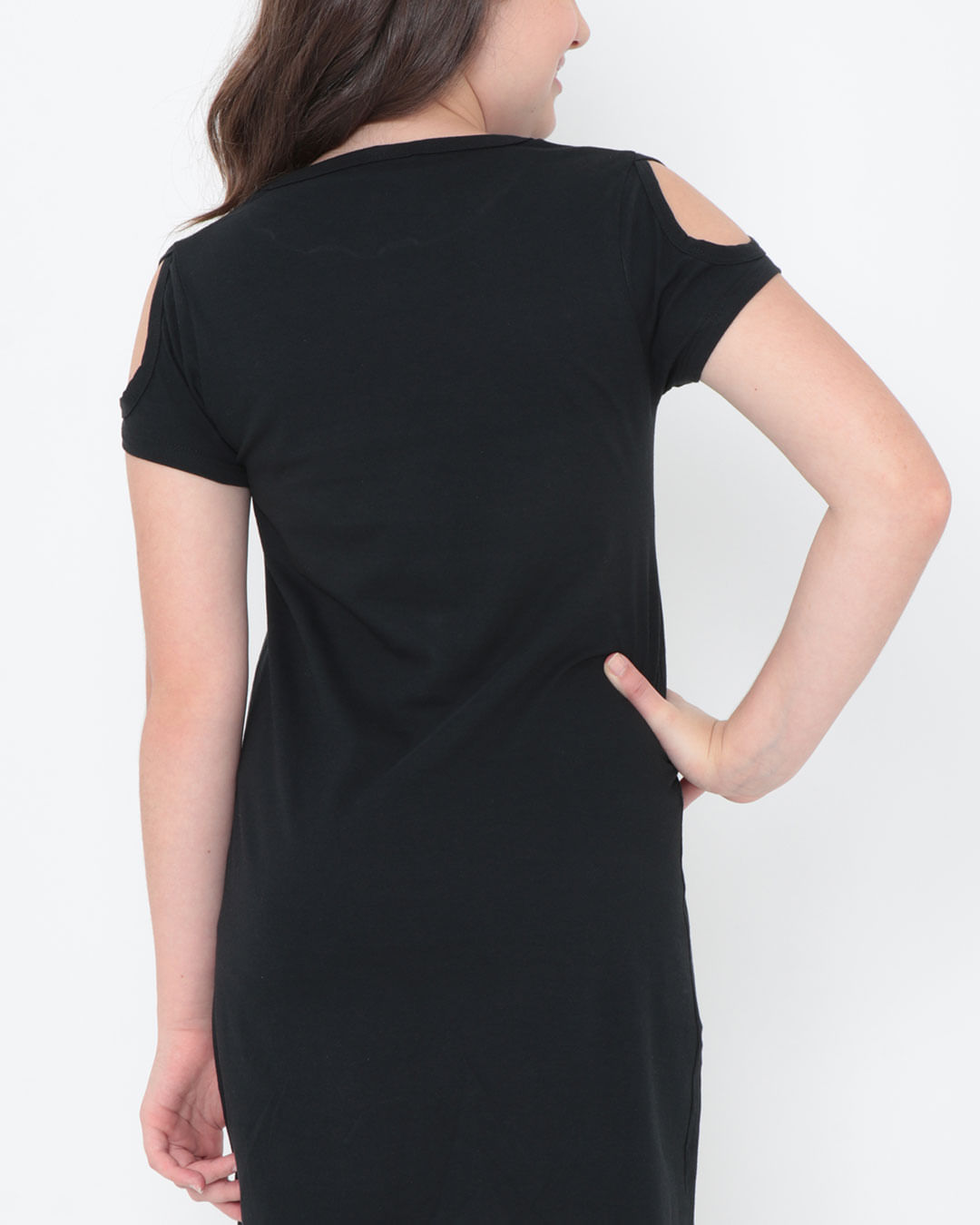 Vestido-Juvenil-Minnie-Mouse-Disney-Preto